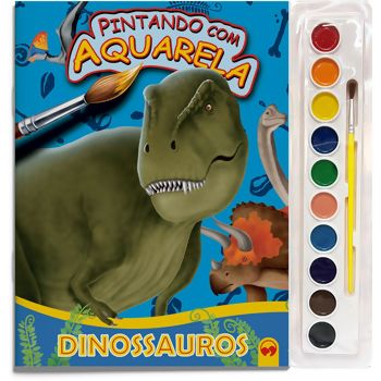 AQUARELA DINOSSAUROS